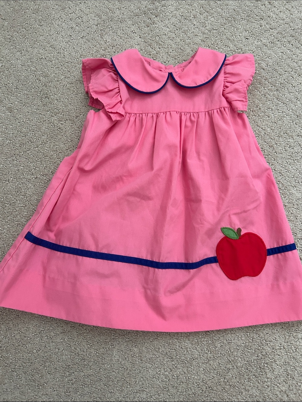 EUC Beaufort Bonnet Company pink apple dress
